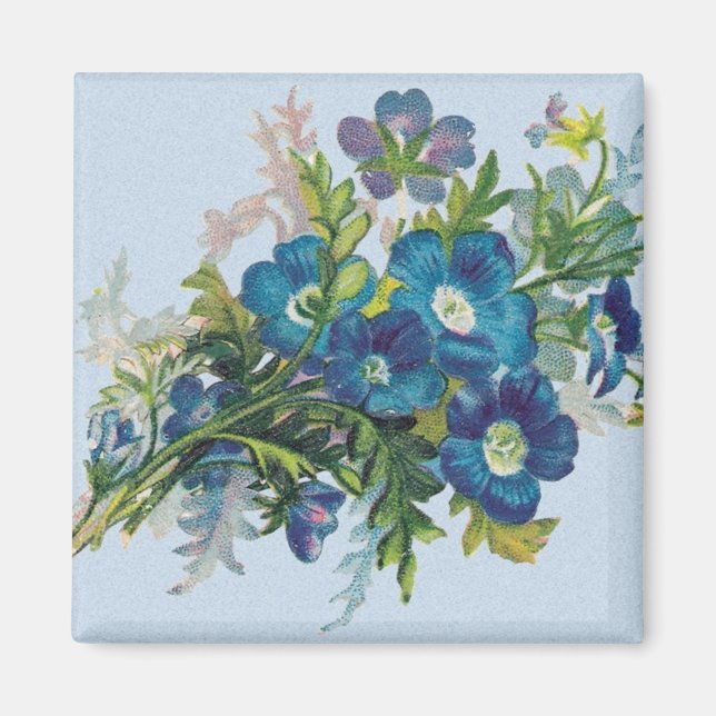 Schöne Blumen Magnet (Vorne)
