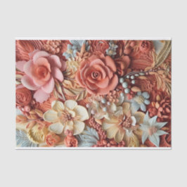 Schöne Blumen Viktorianisch Elegante Hübsche Blume Seidenpapier