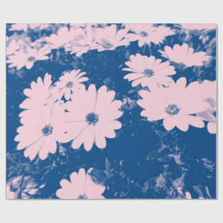 Schöne Blumenbilder auf Geschenkpapier