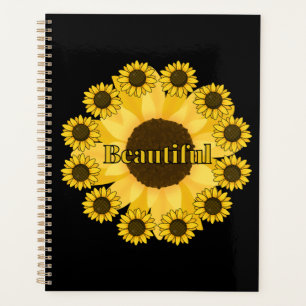 Schöne Blumenblume Kalender Planer