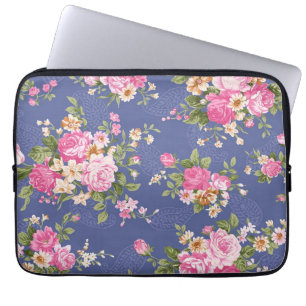 Schöne Blumengestaltung Laptopschutzhülle