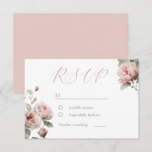 Schöne Blush Pink Wasserfarben Blumenzehen