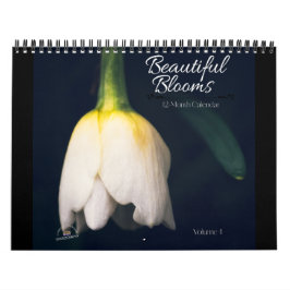 Schöne Blüten 12-Monats-Kalender Kalender