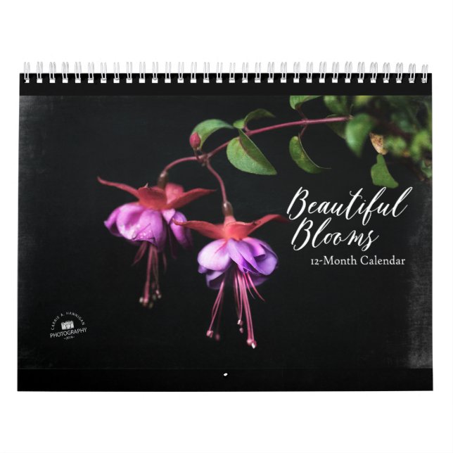 Schöne Blüten 12-Monats-Kalender Kalender (Titelbild)