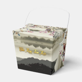 Schöne bokolische Szene Frühling Vietnamesisch Neu Geschenkschachtel