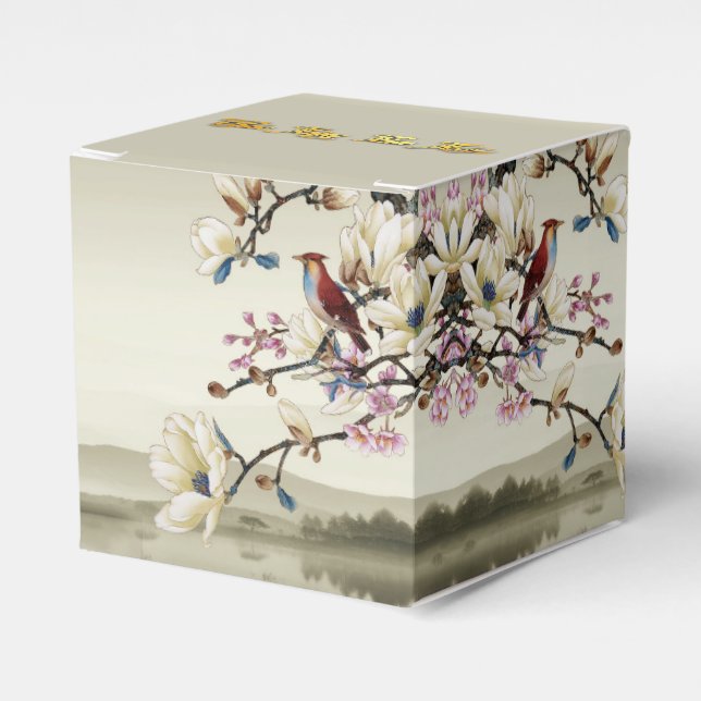 Schöne bokolische Szene Frühling Vietnamesisch Neu Geschenkschachtel (Vorderseite)