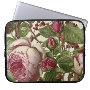 Schöne botanische Blumengestaltung Laptopschutzhülle