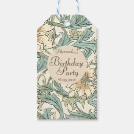 Schöne botanische Kunst Geschenkanhänger