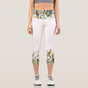 Schöne botanische Leggings