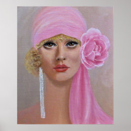 Schöne braune Augen Poster