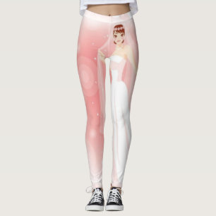 schöne Braut Leggings