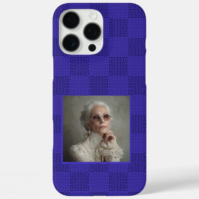 Schöne Brautdusche-Geschenke Stammesmuster  iPhone 16 Pro Max Hülle (Rückseite)