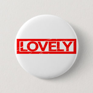 Schöne Briefmarke Button