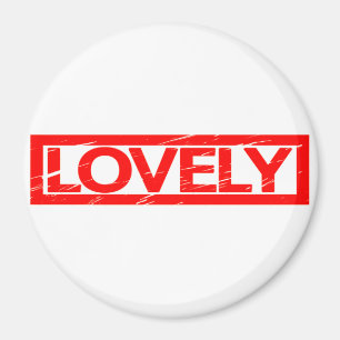 Schöne Briefmarke Magnet