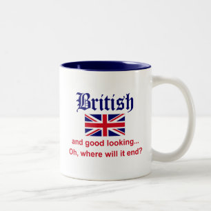 Schöne Briten Zweifarbige Tasse