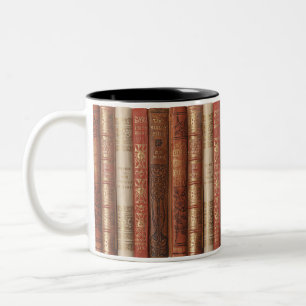 Schöne Buchstäbchen Zweifarbige Tasse