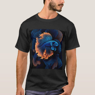 Schöne Bunte Elegante Fischgestaltung T-Shirt