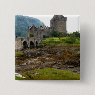 Schöne Burg Eileen Donan im Western Dornie 2 Button