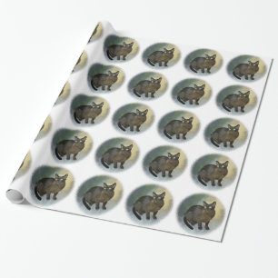 Schöne Burmesin Geschenkpapier