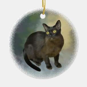 Schöne Burmesin Keramik Ornament
