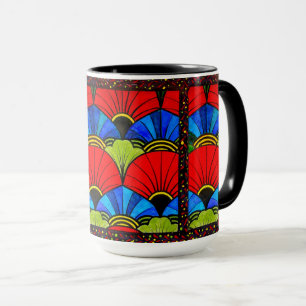 Schöne Burst of Colors Combo-Tasse Tasse