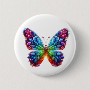 Schöne Butterfly Button