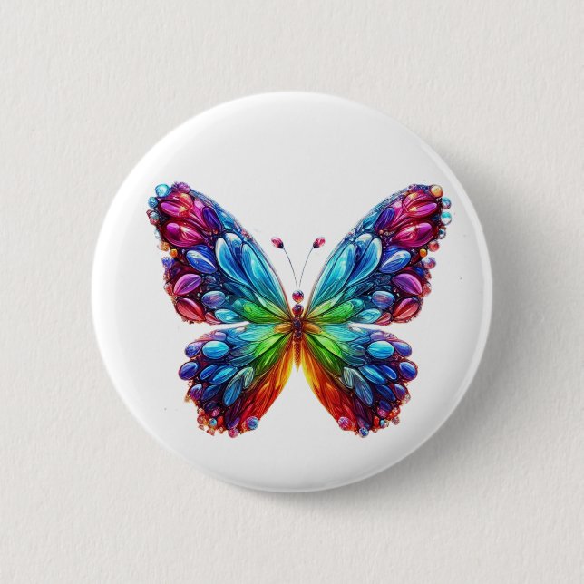 Schöne Butterfly Button (Vorderseite)