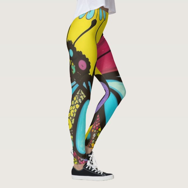 Schöne Butterfly Leggings (Rechts)