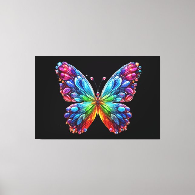 Schöne Butterfly Leinwanddruck (Vorderseite)