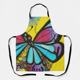 Schöne Butterfly Schürze