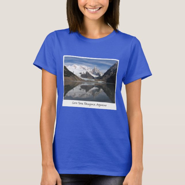 Schöne Cerro Torre , Patagonia, Bergsicht T-Shirt (Vorderseite)