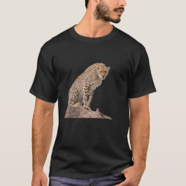 Schöne Cheetah Schönes Cat Foto T-Shirt