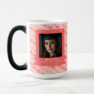 Schöne Chevron-Druck-Papa-Abschlussgeschenk Verwandlungstasse