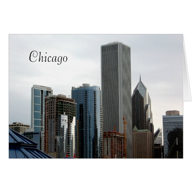 Schöne Chicago Architektur (Vorderseite (Horizontal))