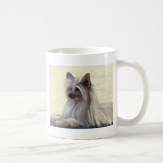 Schöne chinesische Puderquaste mit Haube Kaffeetasse