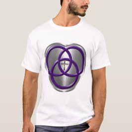 Schöne Christliche Dreifaltigkeitswertung mit Kreu T-Shirt