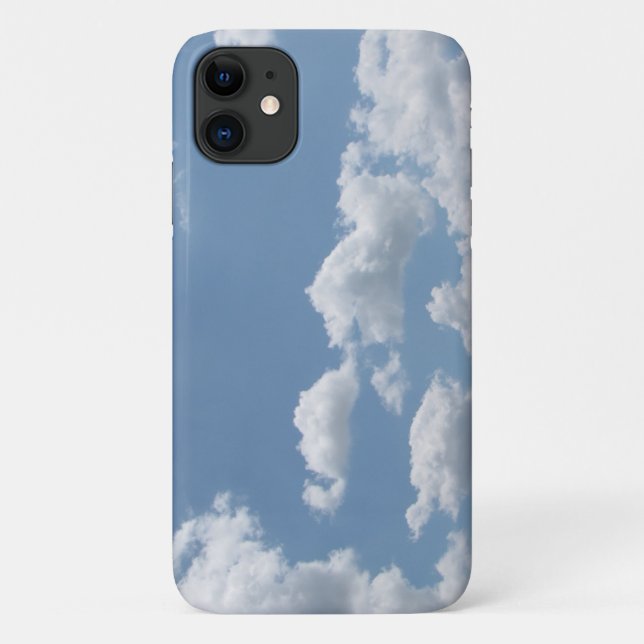 Schöne Clouds iPhone Case (Rückseite)