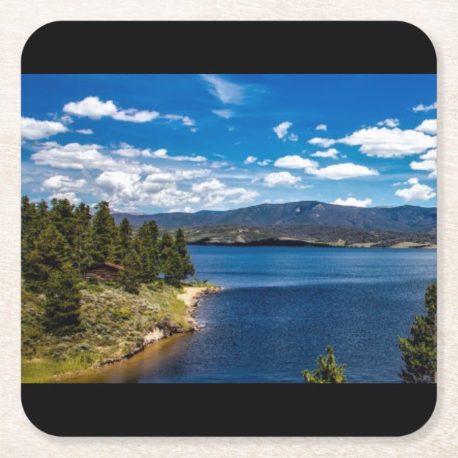 Schöne Colorado Landschaft Untersetzer Set (Vorderseite)