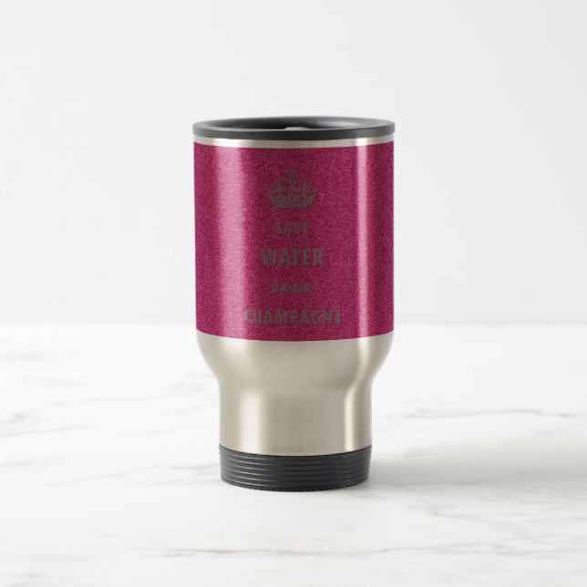 Schöne coole, gürmisch gerettet Wasser trinken Cha Reisebecher (Mittel)