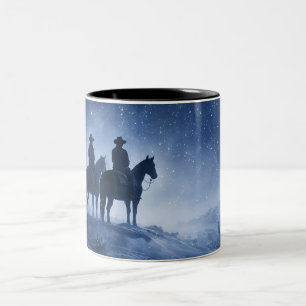 Schöne Country Western Cowboys Südwestlich Zweifarbige Tasse