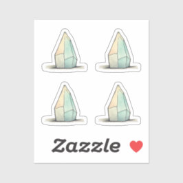 Schöne Crystal Tint Art Aufkleber