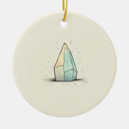 Schöne Crystal Tint Art Keramik Ornament