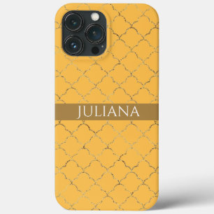 Schöne Daffodil Gold Vierblatt-Persönlich Case-Mate iPhone Hülle