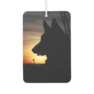 Schöne deutsche Shepherd Car Air Freshener Autolufterfrischer