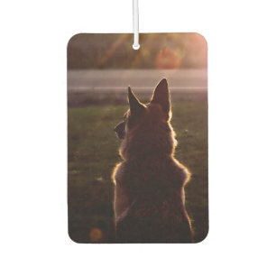Schöne deutsche Shepherd Car Air Freshener Autolufterfrischer