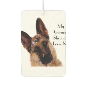 Schöne deutsche Shepherd Car Air Freshener Autolufterfrischer