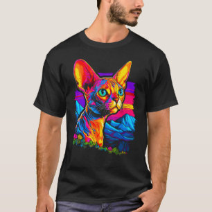 Schöne Devon Rex Katze T-Shirt