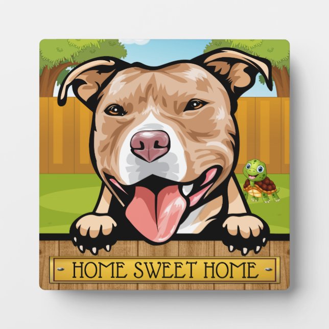 Schöne Dogs Plaques Fotoplatte (Vorderseite)