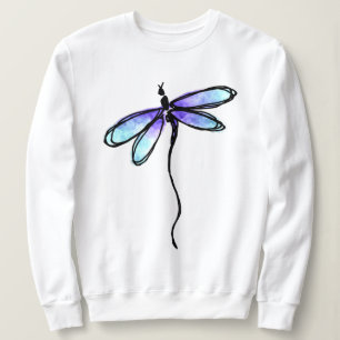 Schöne Dragonfly Abstrakte Kunst zu tragen Sweatshirt