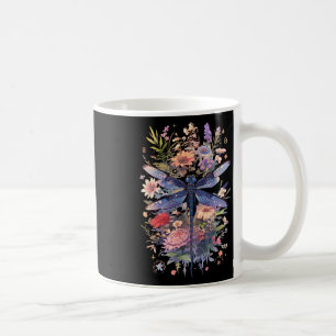 Schöne Dragonfly Kunst, Dichtung und Musik Kaffeetasse